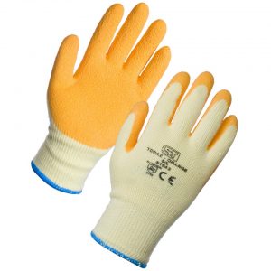 Latex Palm Coated Topaz Glove