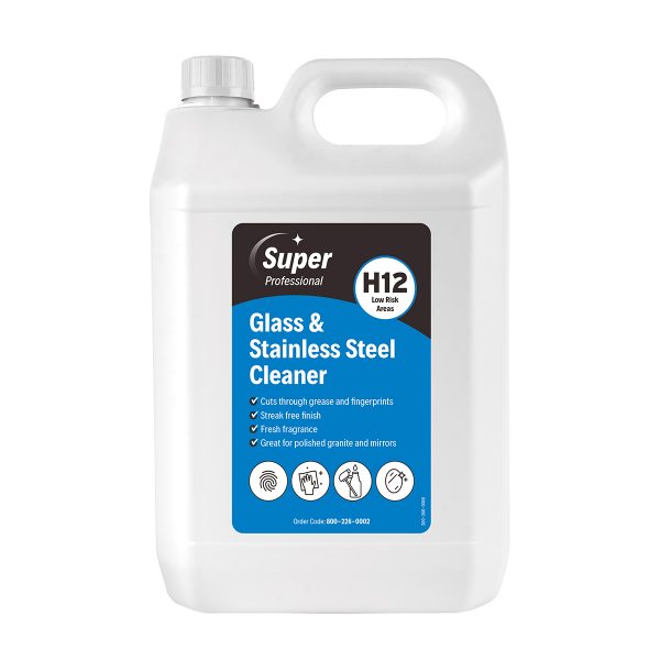 Glass & Stainless Steel Cleaner 5L