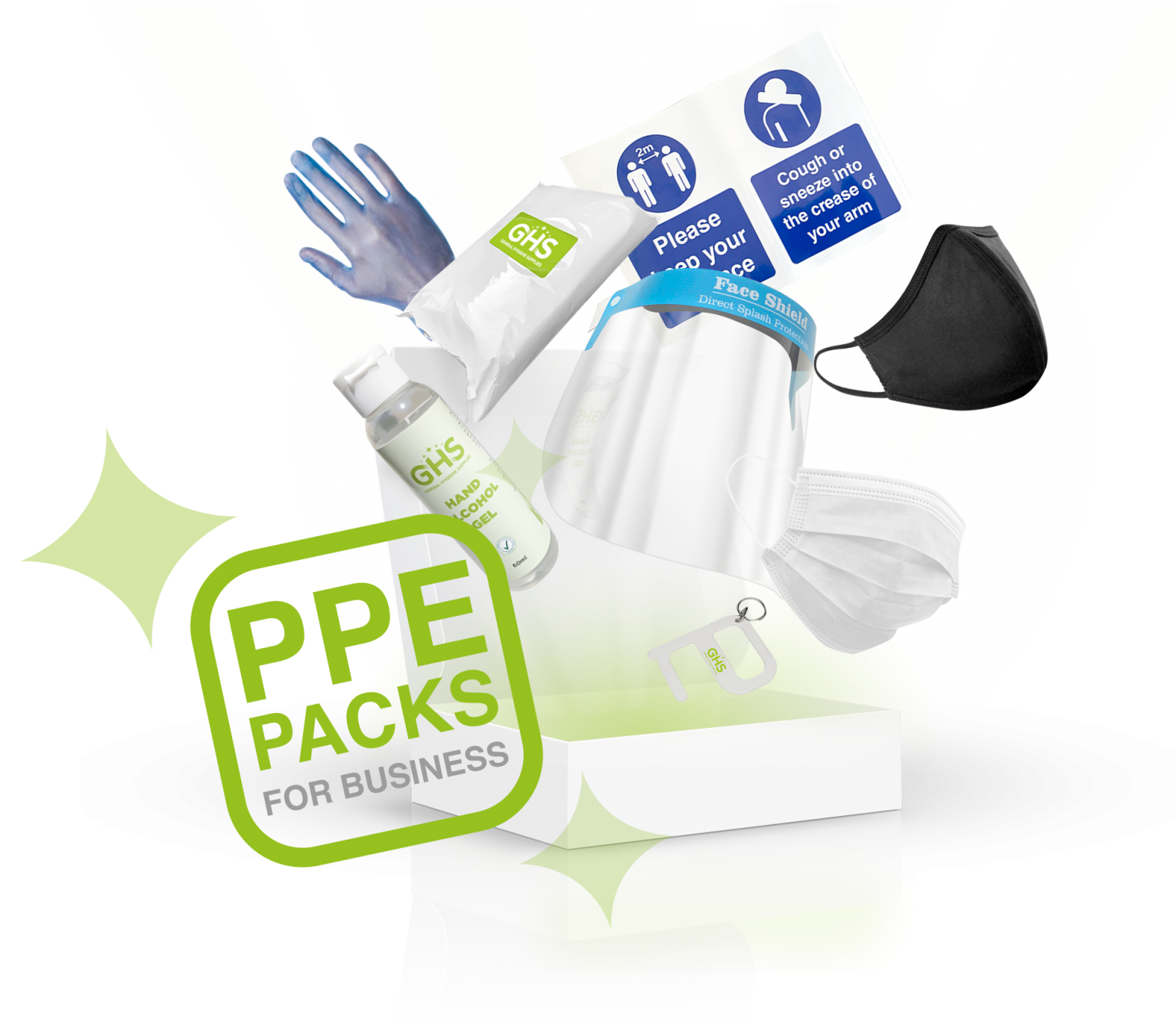 General Hygiene Supplies PPE, Janitorial, Cleaning