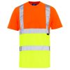 2 Tone T Shirt Hi Vis