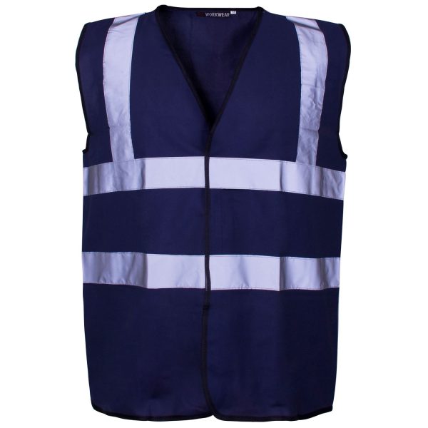 Velcro Vest Hi Vis