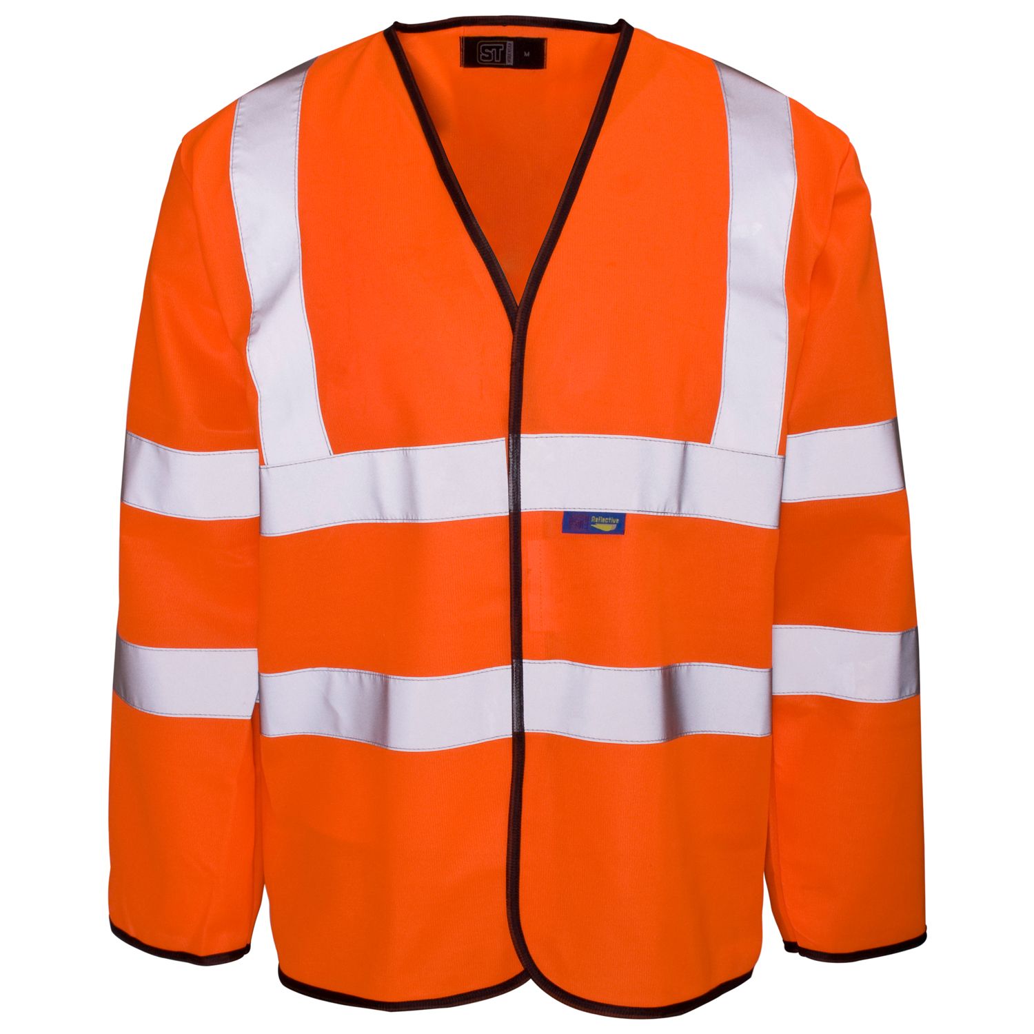 Long Sleeved Velcro Vest Hi Vis Long Sleeved Velcro Vest Hi Vis