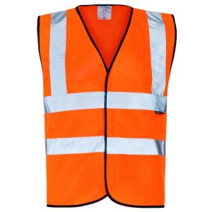 Velcro Vest Hi Vis