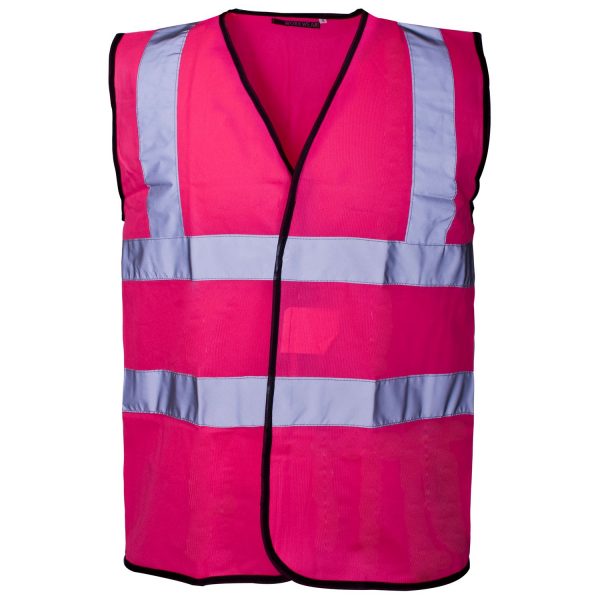 Velcro Vest Hi Vis