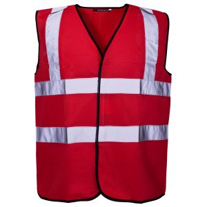 Velcro Vest Hi Vis