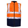 2 Tone Bodywarmer Hi Vis