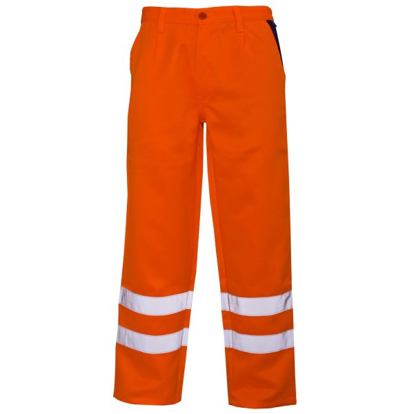 Polycotton Trousers Hi Vis