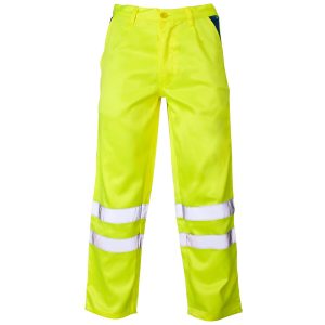 Polycotton Trousers Hi Vis