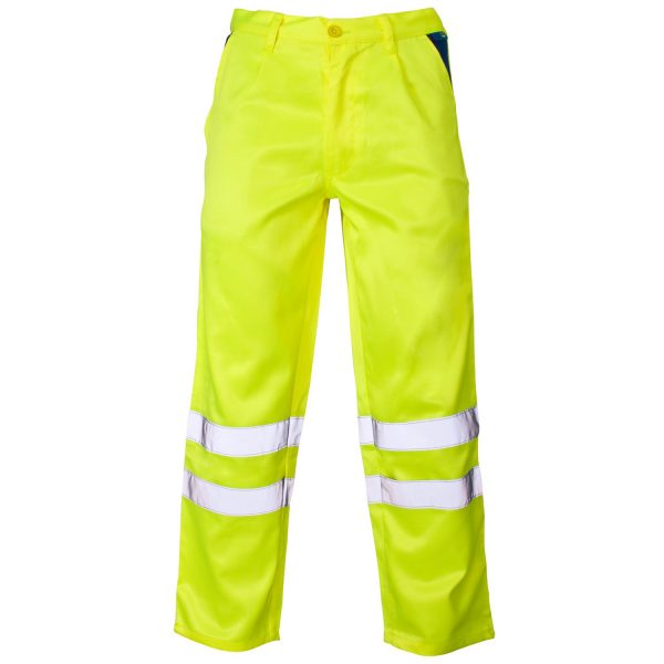 Polycotton Trousers Hi Vis