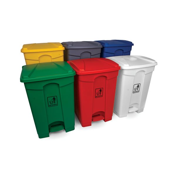 45L Polypropylene Pedal Bin