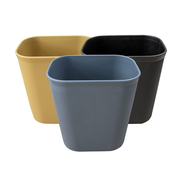 12L Rectangular Plastic Waste Basket