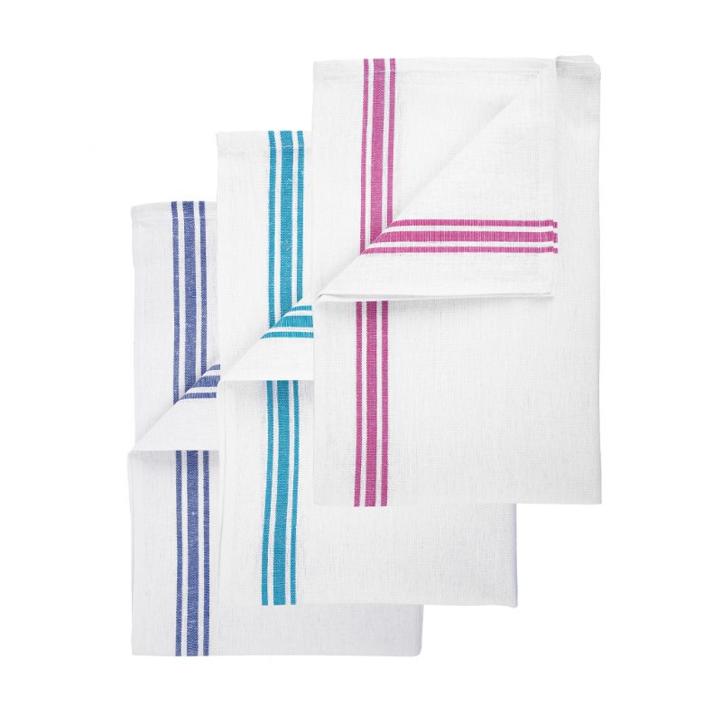 White Cotton Tea Towel General Hygiene Supplies