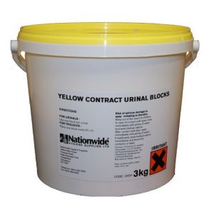 Yellow Contract Urinal Blocks