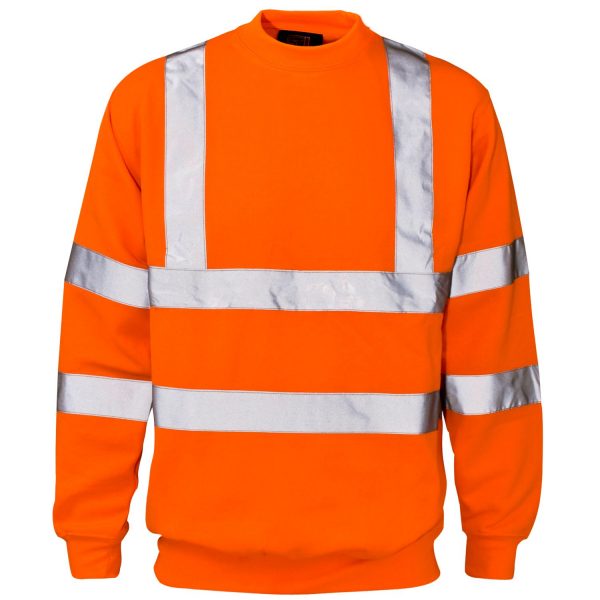 Hi Vis Crew Neck Sweatshirt