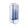 0.8L Soap Dispenser White & Transparent