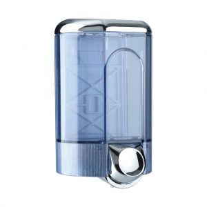 1.10L Soap Dispenser Chrome & Transparent